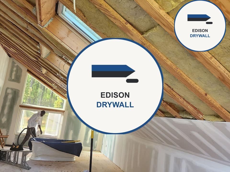 Drywall Patching by a drywall crew in Edison, NJ