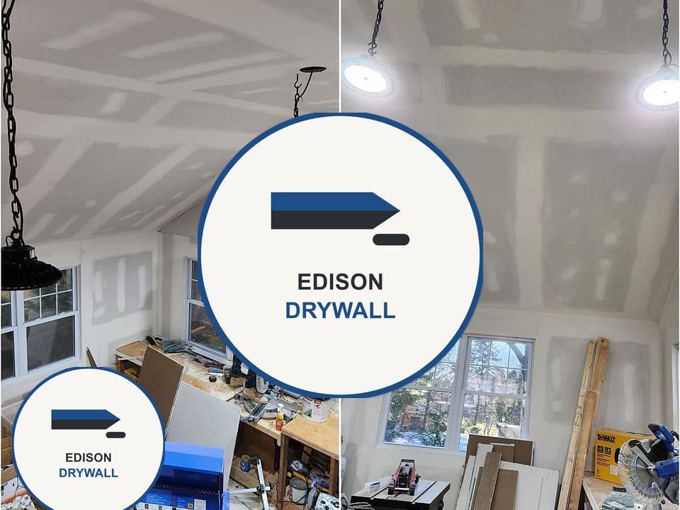 Water Damage Repair by a drywall crew in Edison, NJ
